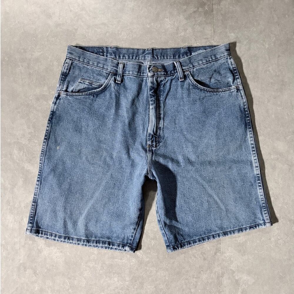 2000's Wrangler Originals Light Wash Jorts -36W
